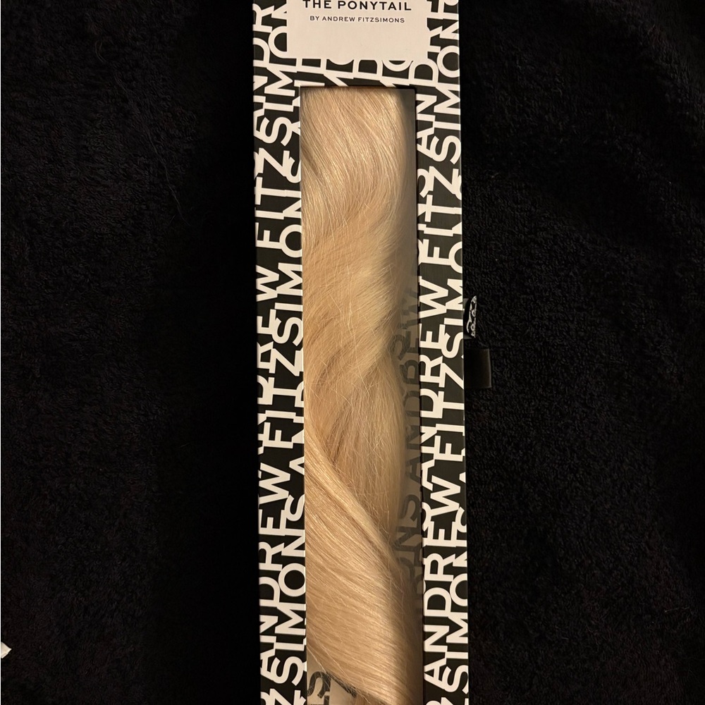 Bellami Andrew fitzsimons ponytail ash blonde #60 20” 100grams